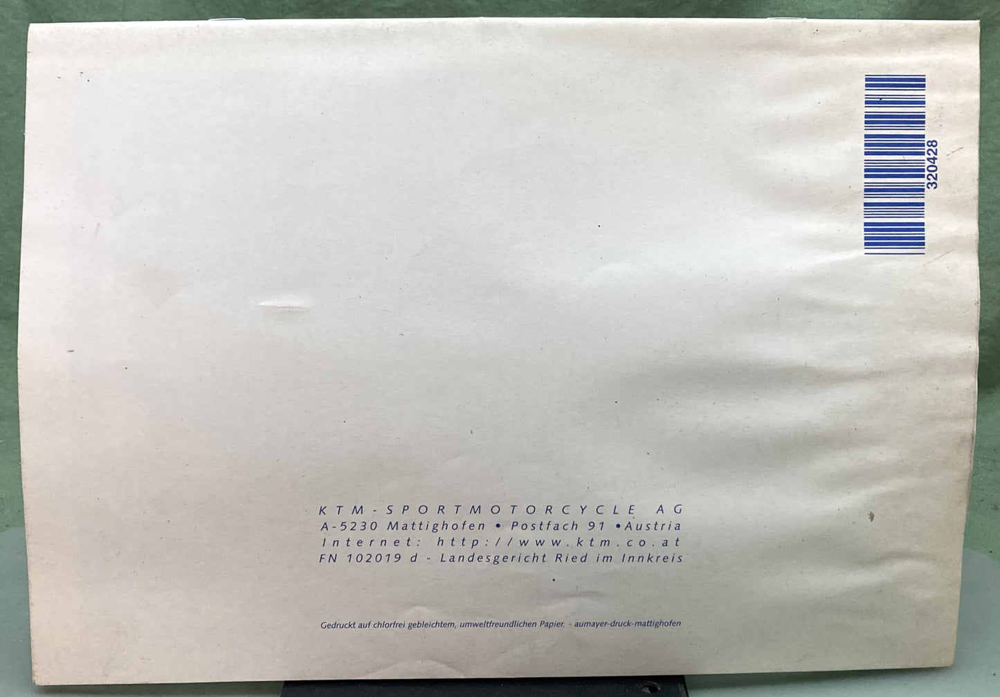 Gen. KTM 3204281197 50 SXR, Adventure, Pro Jr., Pro Sen. Spare Parts Manual '98