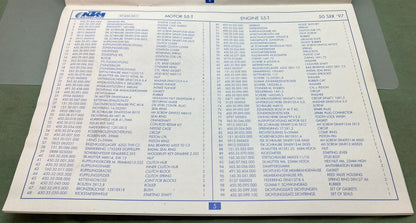 Gen. KTM 320410397 50 SXR, Adventure, Pro Jr., Pro Sen. Spare Parts Manual '97