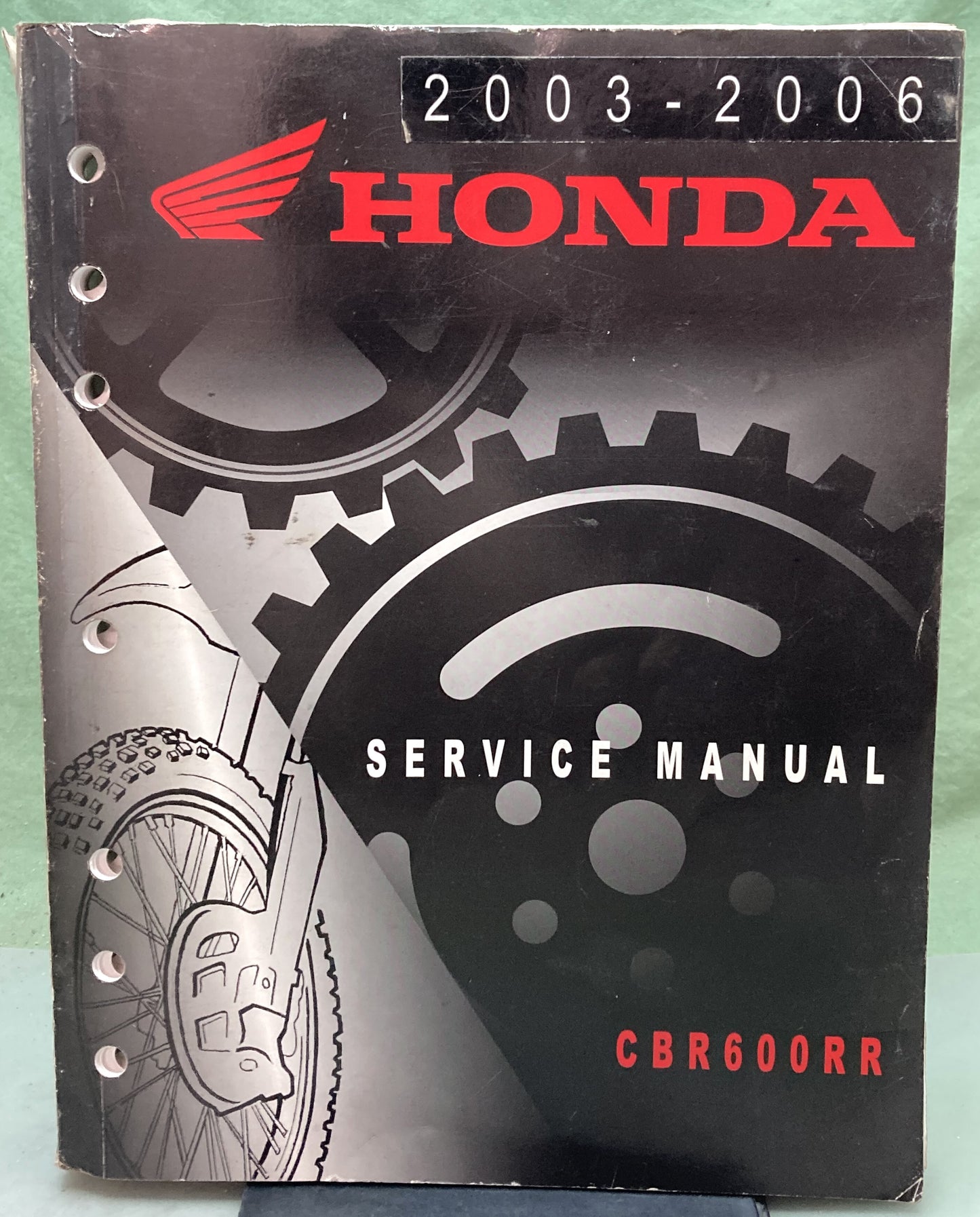 Genuine Honda 61MEE03 CBR600RR Service Manual '03-'06
