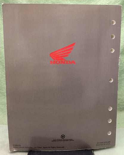 Genuine Honda 61MBZ00 CB600F Service Manual 2004