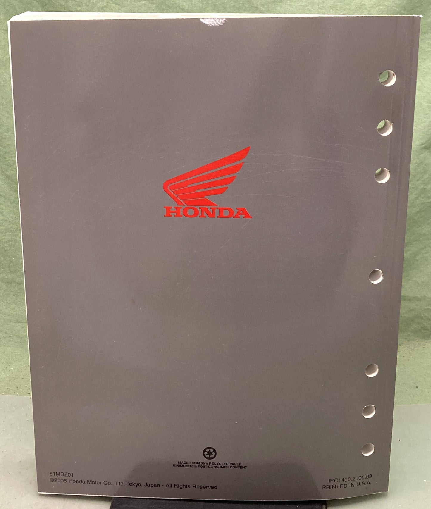 Genuine Honda 61MBZ01 CB600F Service Manual 2005