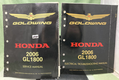 Gen. Honda 61MCA50 GL1800 Electrical Troubleshooting and Service Manual Set '06