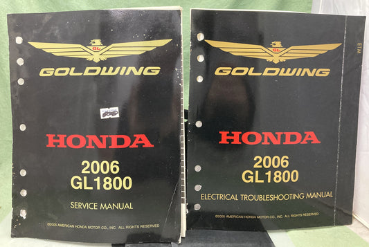 Gen. Honda 61MCA50 GL1800 Electrical Troubleshooting and Service Manual Set '06