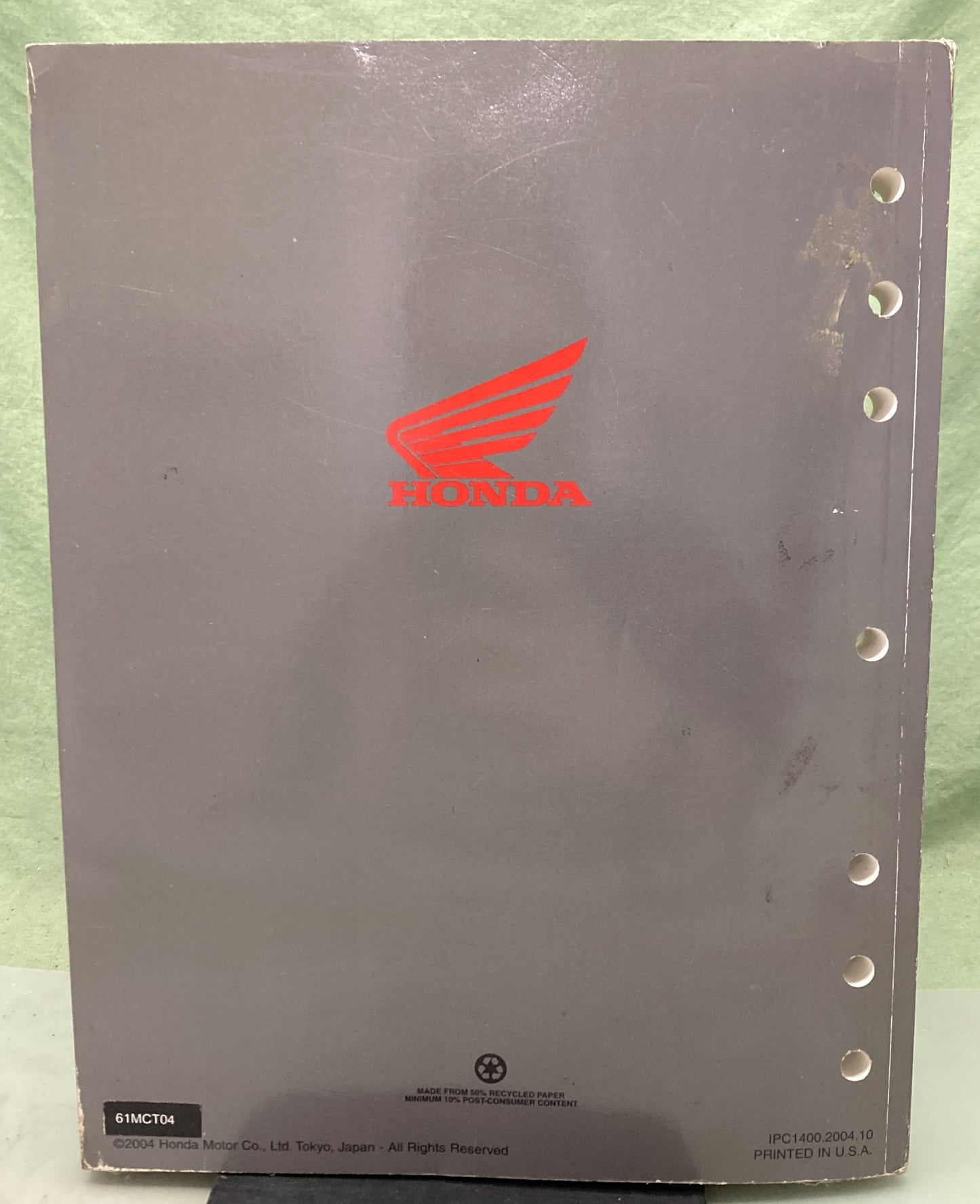 Genuine Honda 61MCT04 FSC600/A Silver Wing Service Manual 2004