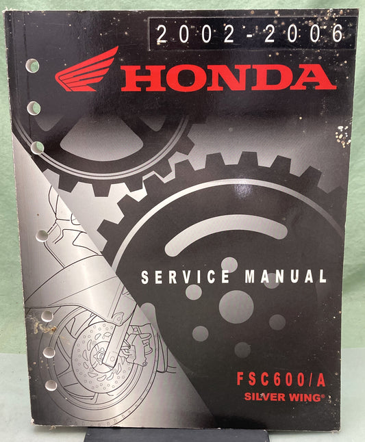 Genuine Honda 61MCT04 FSC600/A Silver Wing Service Manual 2004