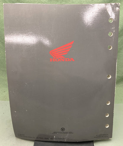 Genuine Honda 61MEY00 CRF450X Service Manual 2005