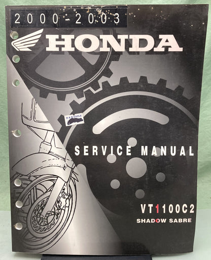Genuine Honda 61MCK03 VT1100C2 Shadow Sabre Service Manual 2000