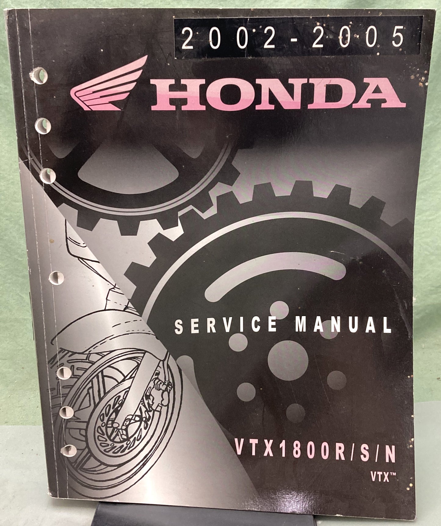 Genuine Honda 61MCV03 VTX1800R/S/N VTX Service Manual 2003