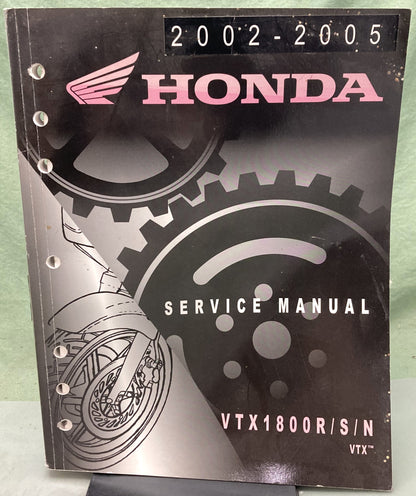 Genuine Honda 61MCV03 VTX1800R/S/N VTX Service Manual 2003