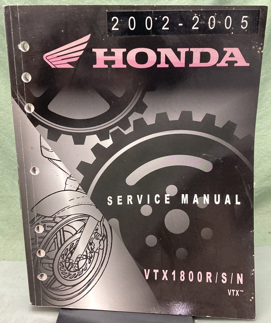 Genuine Honda 61MCV03 VTX1800R/S/N VTX Service Manual 2003
