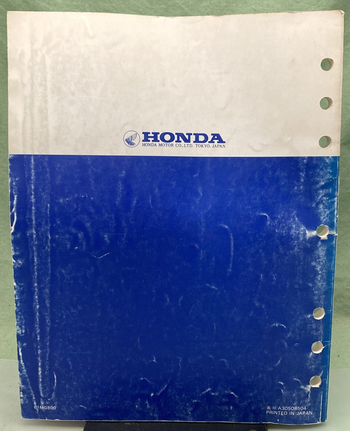 Genuine Honda 61MG800 VT1100C Shadow Service Manual 1985