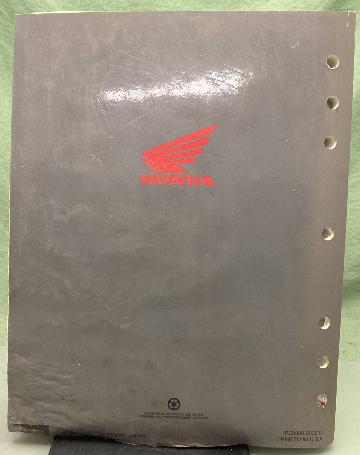 Genuine Honda CB900F 919 Service Manual 2001