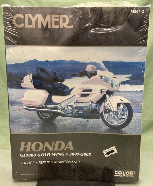 New Genuine Clymer M507-2 Honda GL1800 Gold Wing Service Manual '01-'05
