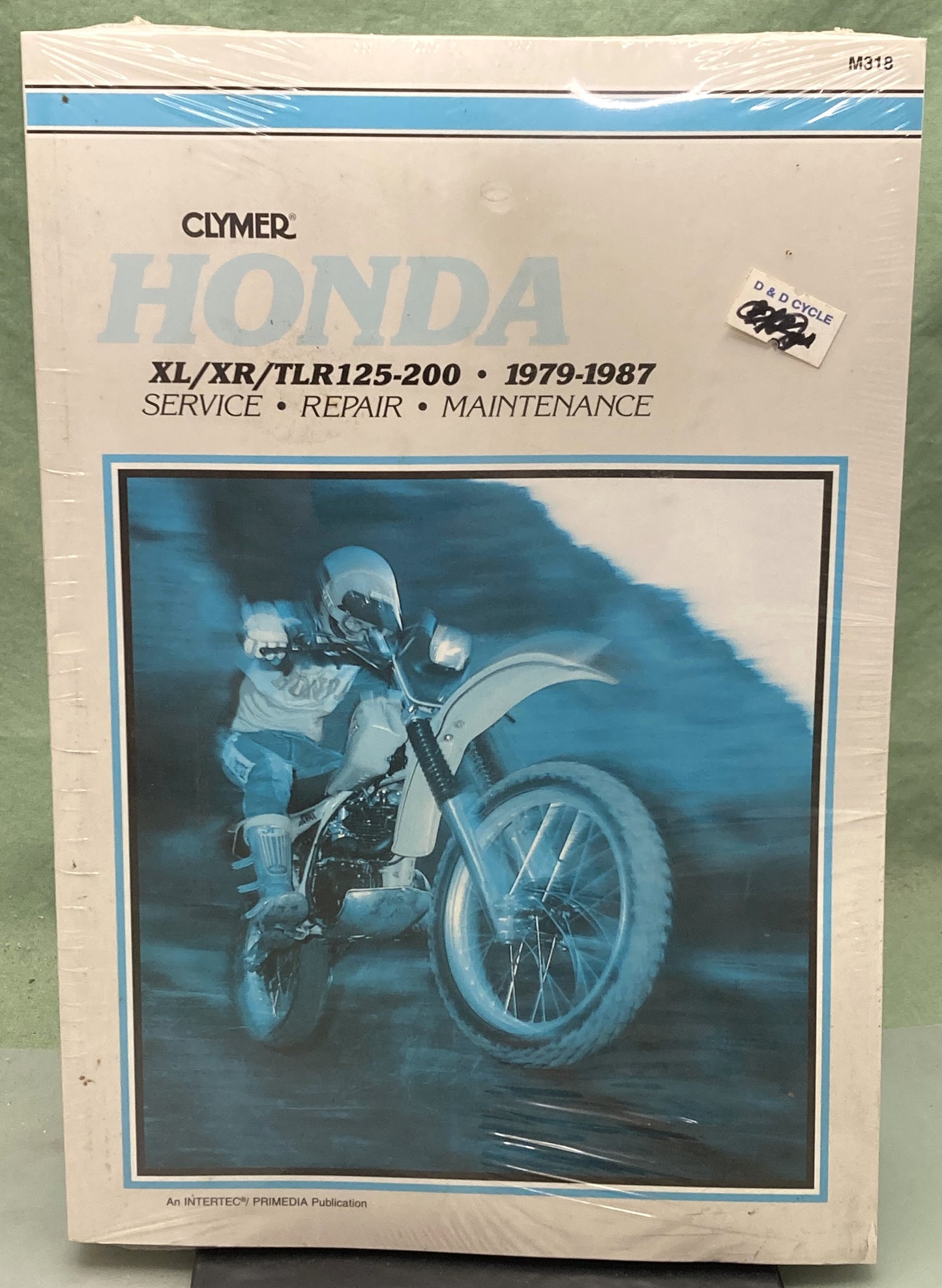 New Genuine Clymer M318 Honda XL/XR/TLR125-200 Service Manual '79-'87