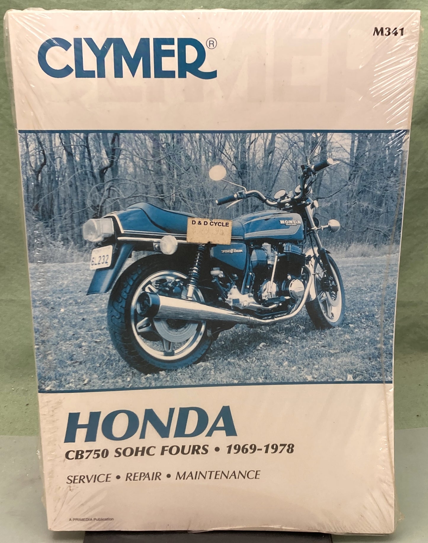 New Genuine Clymer M341 Honda CB750 SOHC Fours Service Manual '69-'78