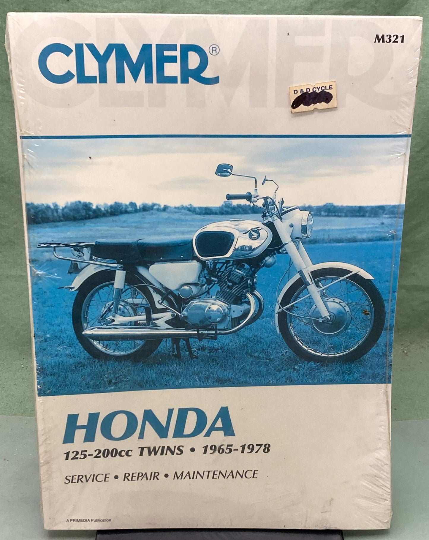 New Genuine Clymer M321 Honda 125-200cc Twins Service Manual '65-'78