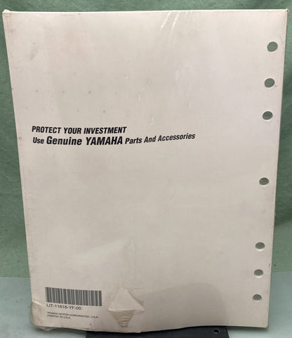 New Genuine Yamaha LIT-11616-YF-00 YFA1W Service Manual