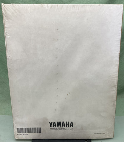 New Genuine Yamaha LIT-11616-12-02 YFM350UBL(C) Supp. Service Manual