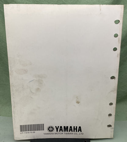 Genuine Yamaha LIT-11616-15-39 YW50AP Service Manual 2001
