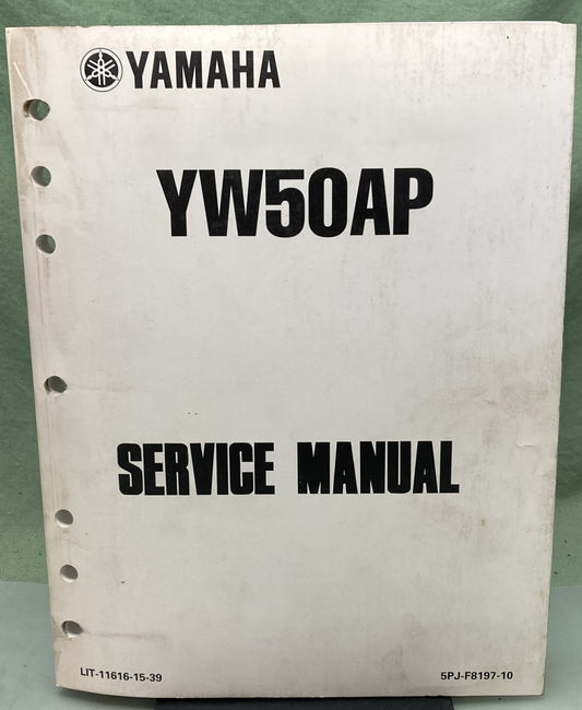 Genuine Yamaha LIT-11616-15-39 YW50AP Service Manual 2001