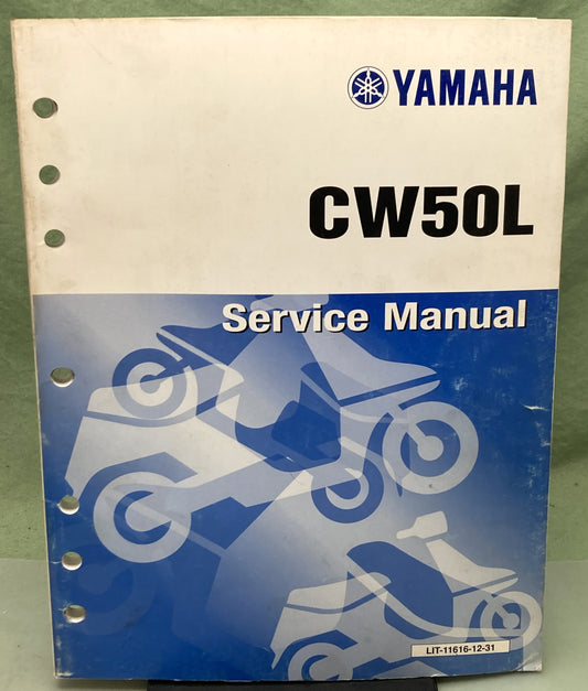 Genuine Yamaha LIT-11616-12-31 CW50L Service Manual 1998