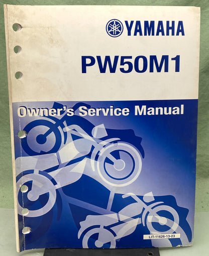 Genuine Yamaha LIT-11626-13-23 PW50M1 Service Manual 1999