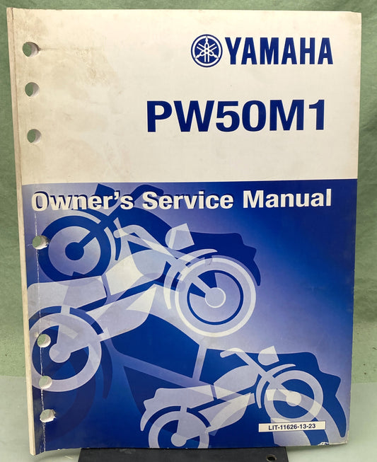 Genuine Yamaha LIT-11626-13-23 PW50M1 Service Manual 1999
