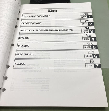 Genuine Yamaha LIT-11626-20-57 YZ250FW Service Manual 2006