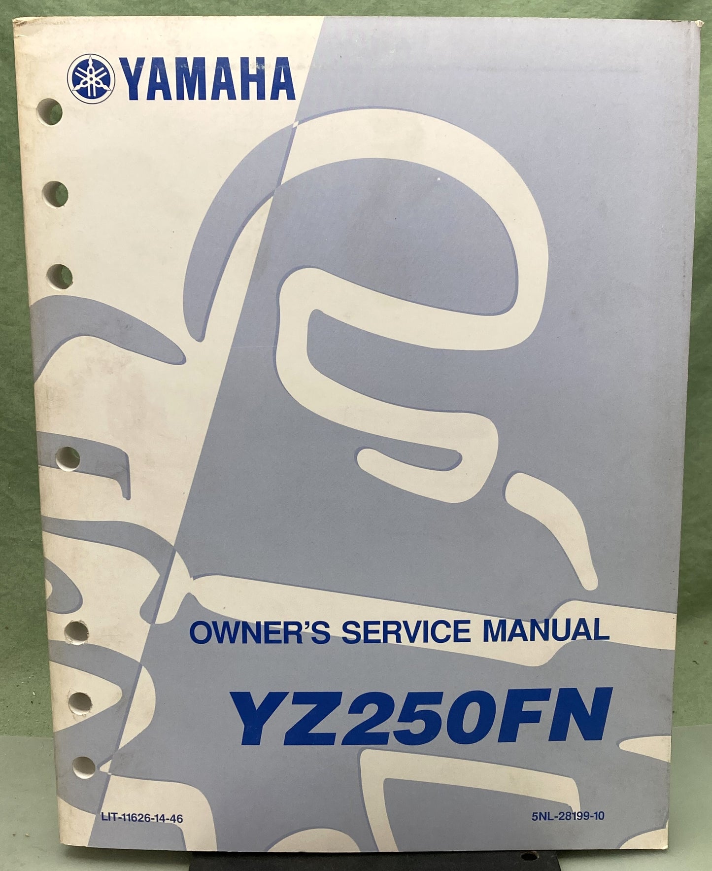 Genuine Yamaha LIT-11626-14-46 YZ250FN Owner's Service Manual 2000