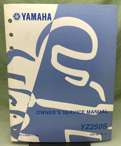 Genuine Yamaha LIT-11626-17-38 YZ250S Owner's Service Manual 2003