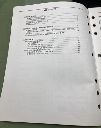 Genuine Yamaha LIT-11616-19-23 XV250V(C) Supp. Service Manual 2005