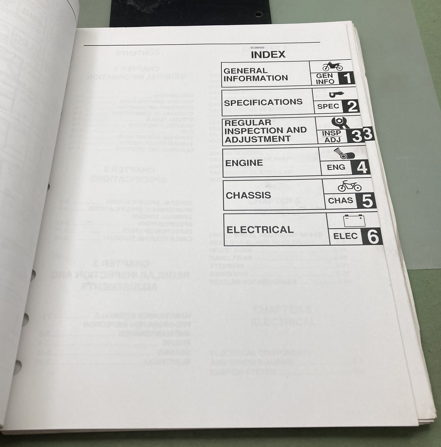 Genuine Yamaha LIT-11626-13-47 TT-R125M TT-R125MC Service Manual 1999