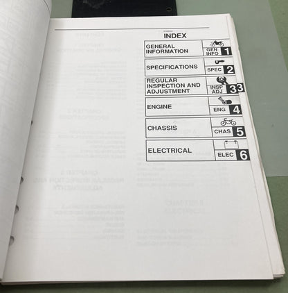 Genuine Yamaha LIT-11626-13-47 TT-R125M TT-R125MC Service Manual 1999