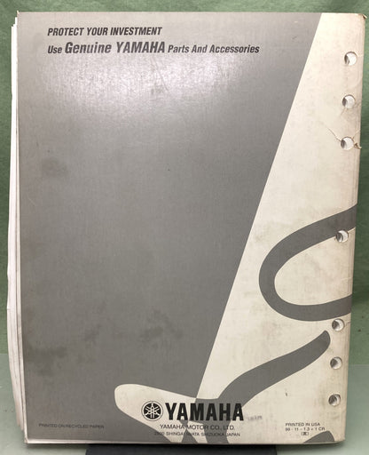 Genuine Yamaha LIT-11626-13-47 TT-R125M TT-R125MC Service Manual 1999