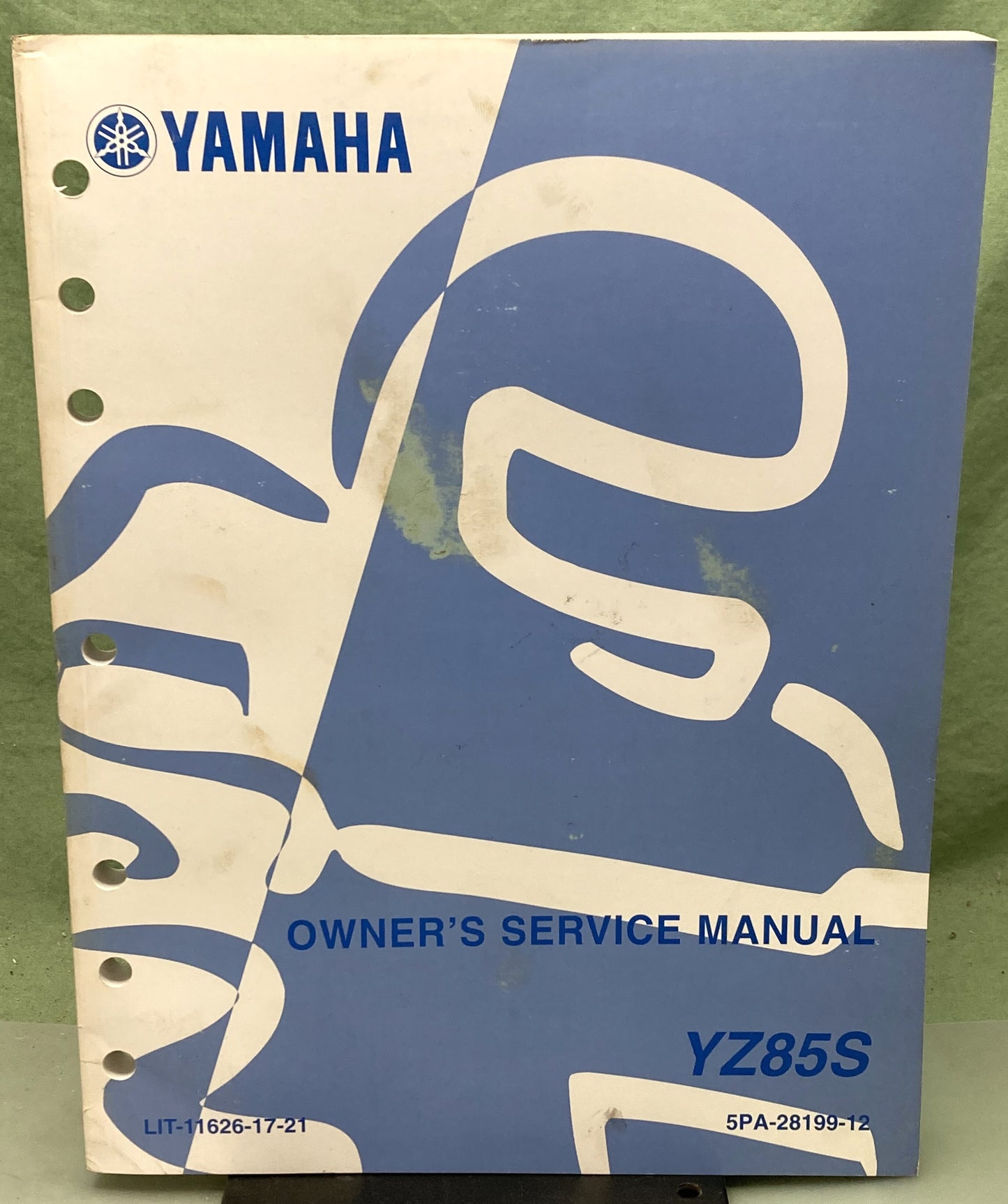 Genuine Yamaha LIT-11626-17-21 YZ85S Owner's Service Manual 2003