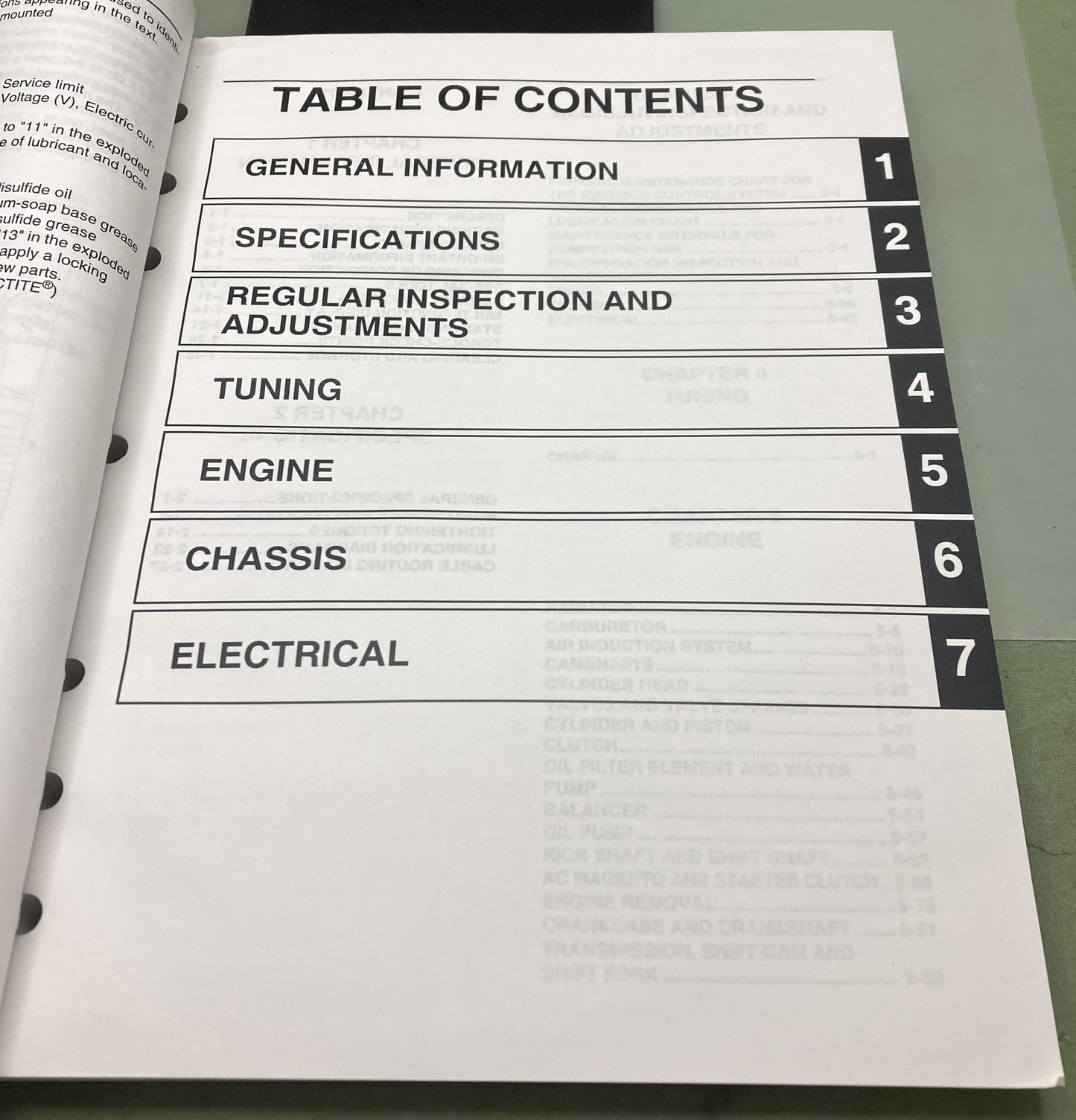 Genuine Yamaha LIT-11626-20-55 WR250FW Owner's Service Manual 2006