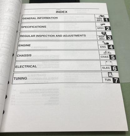 Genuine Yamaha LIT-11626-17-51 WR250FS Owner's Service Manual 2003
