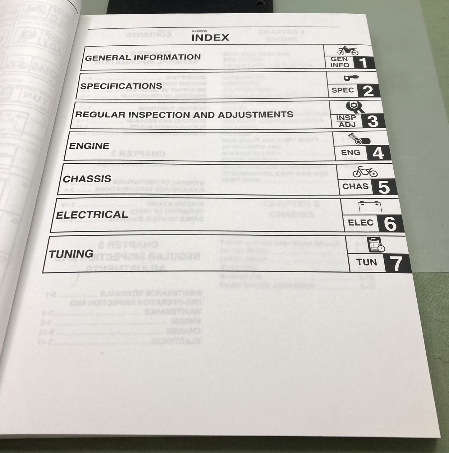 Genuine Yamaha LIT-11626-16-48 WR250FR Owner's Service Manual 2002