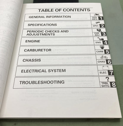 Genuine Yamaha LIT-11616-12-57 TTR250L(C) Service Manual