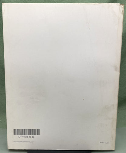 Genuine Yamaha LIT-11616-12-57 TTR250L(C) Service Manual