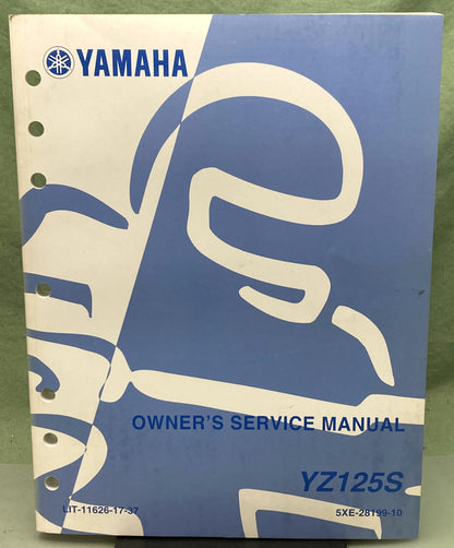 Genuine Yamaha LIT-11626-17-37 YZ250A Service Manual 2003