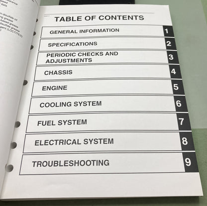 Genuine Yamaha LIT-11616-19-48 CP250V Service Manual 2006