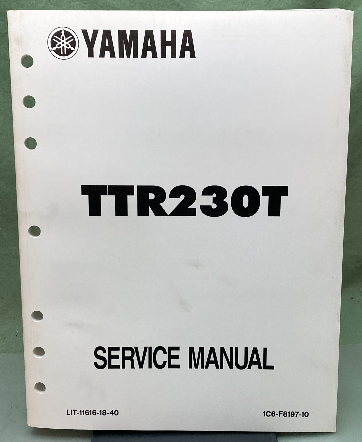 Genuine Yamaha LIT-11616-18-40 TTR230T Service Manual 2005