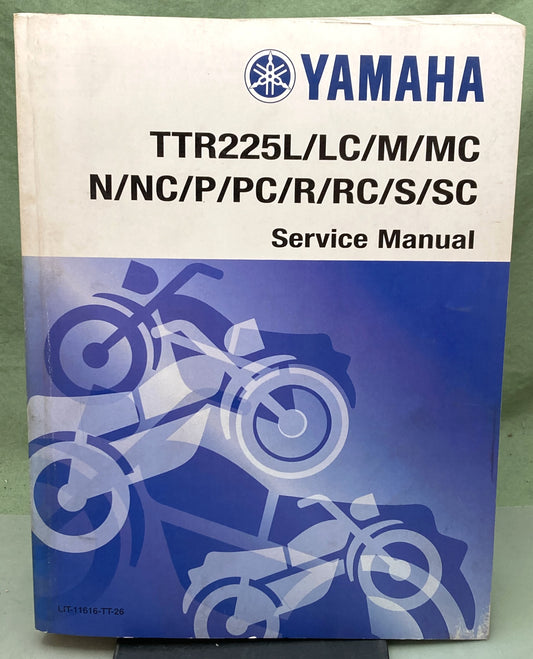 Gen. Yamaha LIT-11616-TT-26 TTR225L/LC/M/MC/N/NC/P/PC/R/RC/S/SC Service Man. '99