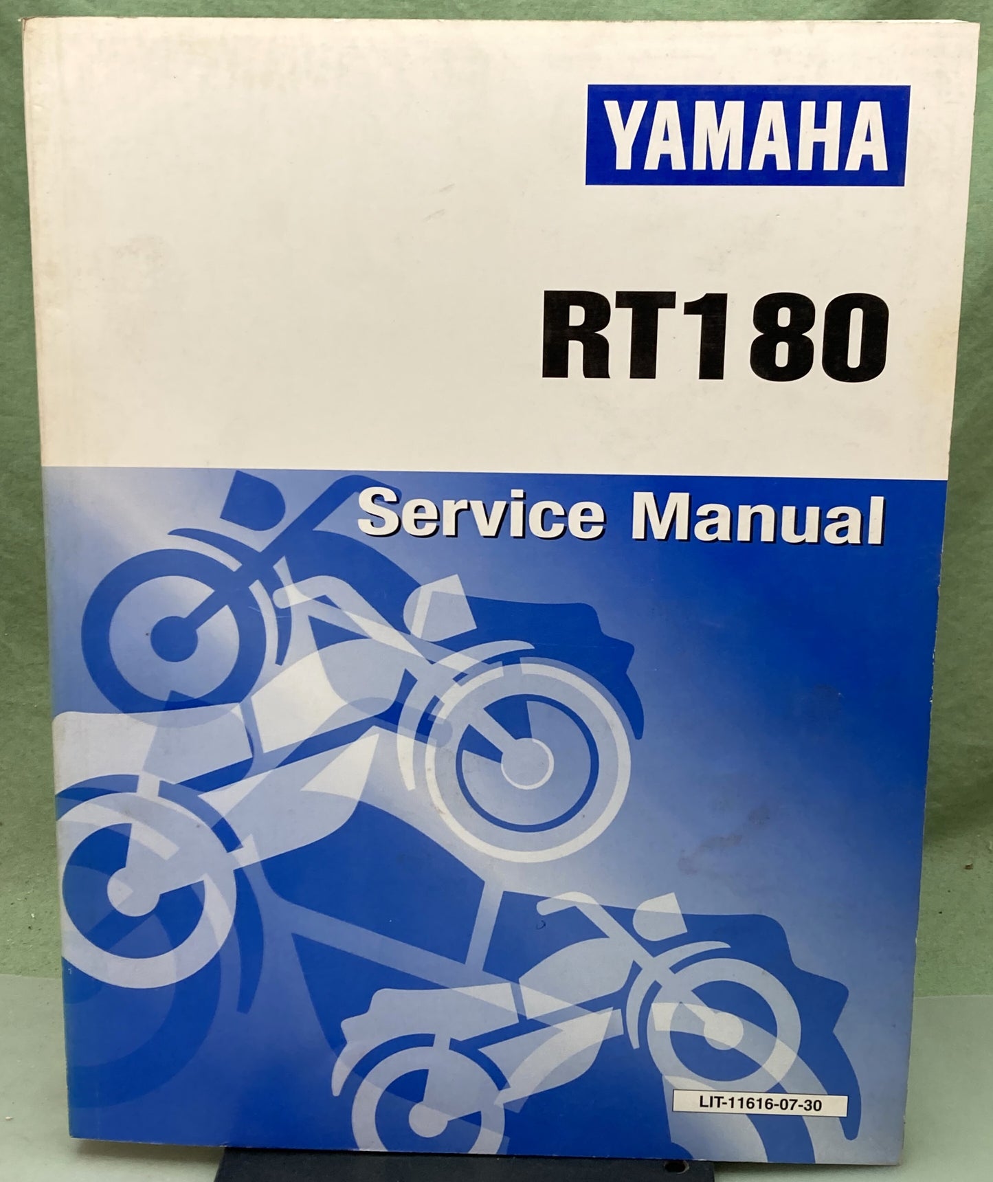 Genuine Yamaha LIT-11616-07-30 RT180 Service Manual 1990