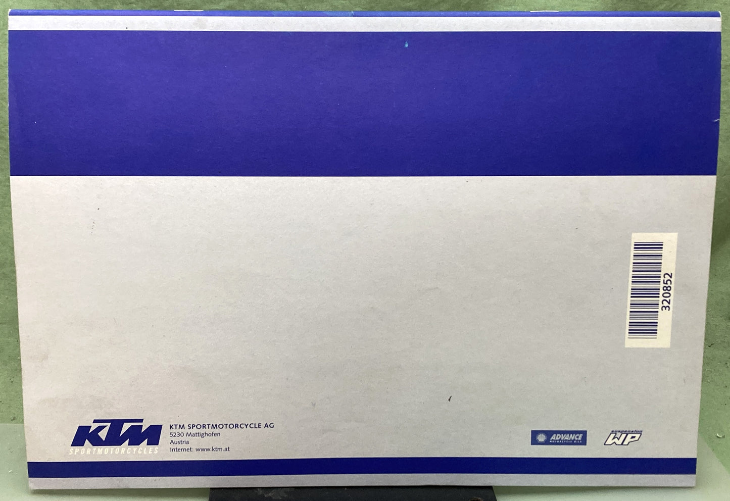 Genuine KTM 320852 640 Duke II Spare Parts Manual 2002