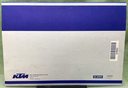 Genuine KTM 320852 640 Duke II Spare Parts Manual 2002