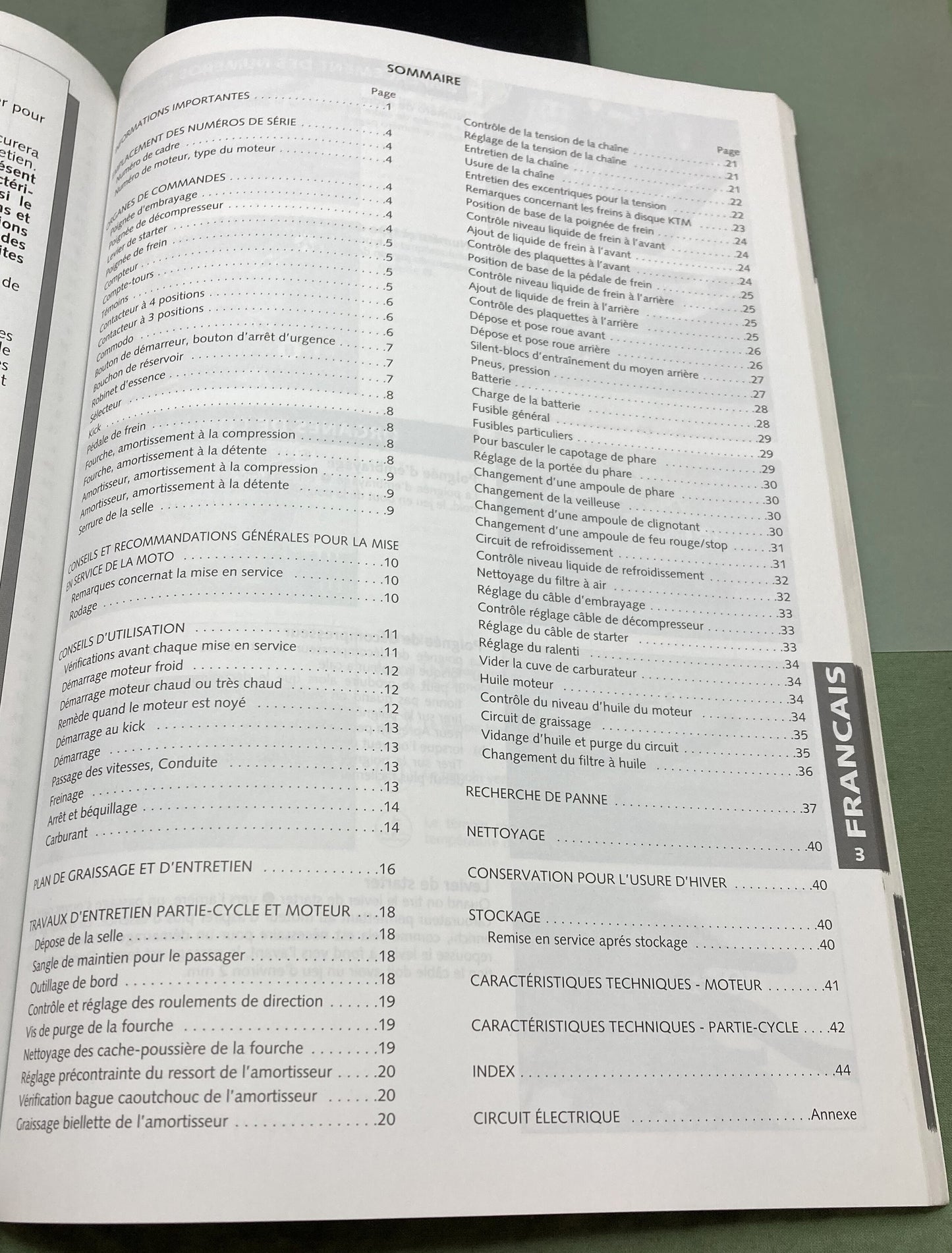 Genuine KTM 321023 640 Duke II Owner's Handbook 2002