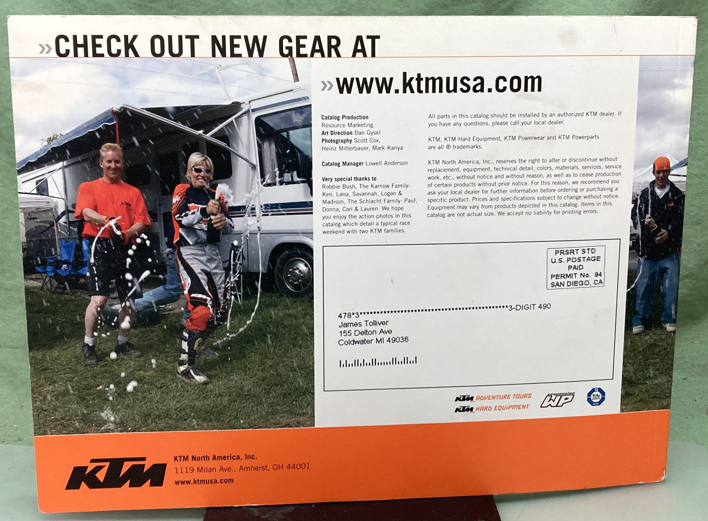 Genuine KTM Hard Equipment Catalog 2004