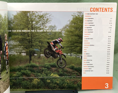 Genuine KTM Hard Equipment Catalog 2004